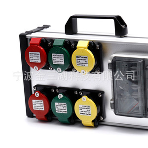 กล่องจ่ายไฟ 6 ทาง 220 โวลต์ 16 แอมป์ IP54 สำหรับใช้งานกลางแจ้ง พร้อมหูหิ้ว - Product Image 4
