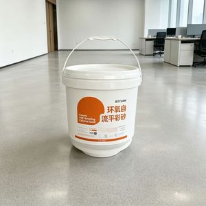 Revêtement de sol en époxy à effet marbre auto-nivelant, résistant à l'usure et durable, <span class=keywords><strong>peinture</strong></span> de sol en époxy avec sable coloré - Product Image 1