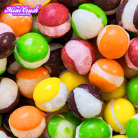 Bonbons lyophilisés OEM, saveurs de fruits assorties, bonbons lyophilisés, haricots arc-en-ciel
