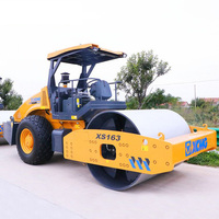 Compacteur de rouleau compresseur manuel vibrant de 16 tonnes XS163J à vendre