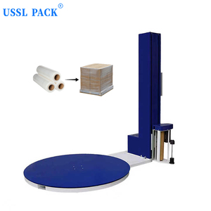 Macchina Avvolgitrice Automatica BL-1650P con Schermo Touch per Pallet, Scatole e Cartoni con Pre-Stiramento della Pellicola - Product Image 1