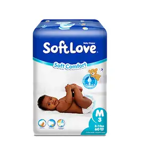 Softlove 2023 Popok Bayi Baru Grosir Popok Bayi Sekali Pakai Popok Bayi Lembut