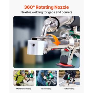 Pistolet de soudage manuel en plastique 800W 120V pour le soudage du polyéthylène - Product Image 6