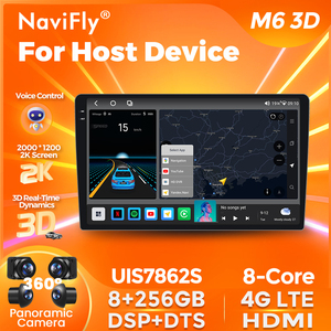Navifly M6 PRO 3D mới nhất <span class=keywords><strong>Android</strong></span> đài phát thanh xe cho 9inch 10inch phổ xe chơi tự động BT xe Video 2K QLED màn hình điều khiển bằng giọng nói - Product Image 2