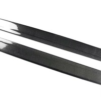 Untuk BMW F80 M3 F82 F83 M4 Competition CS GTS 2014-2020 Serat Karbon Model MP Side Bumper Skirts Pemasangan Mudah Dukungan OEM