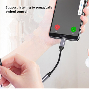 Adaptateur auxiliaire USB Type C vers Jack 3.5 USB-C <span class=keywords><strong>convertisseur</strong></span> d'écouteur de câble audio 3.5mm pour téléphone 15 Pro MAX Xiaomi - Product Image 3