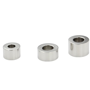 ลูกปัดสเปเซอร์สแตนเลส 316L สำหรับทำสร้อยข้อมือ เครื่องประดับโลหะขัดเงา - Product Image 3