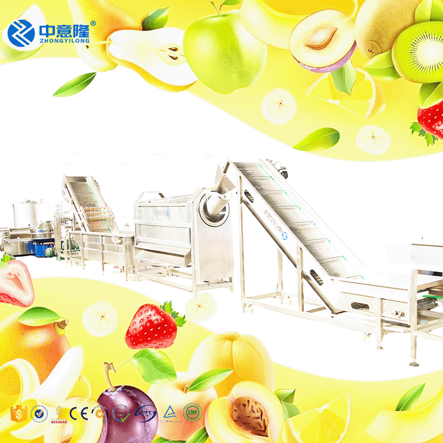Complete Juice Machine De Fabrication De Jus Automatic Fruit Apple Orange Juice Machine for Processing Groups Production Line