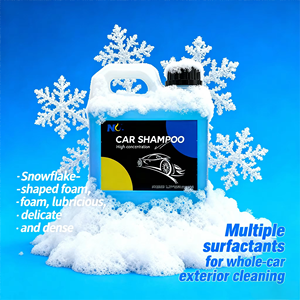 Espuma de Nieve para Autos Multifuncional, Ecológica, Sin Residuos, de 1 Litro, OEM/OEDM, Color Rosa/Azul, Líquido Químico para Lavado de Autos - Product Image 1