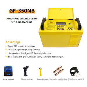<span class=keywords><strong>เครื่อง</strong></span><span class=keywords><strong>เชื่อม</strong></span><span class=keywords><strong>ท่อ</strong></span>พีอีแบบอัตโนมัติเต็มรูปแบบ GF 350NB ขนาด 20-315 มม. สำหรับงานเชื่อมและอุปกรณ์บัดกรี - Product Image 3