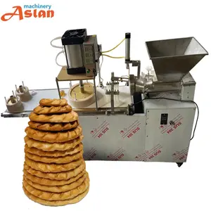 Bánh Pizza tự động lớp vỏ bột chia hình thành máy naan shaverma bánh mì đúc Máy làm