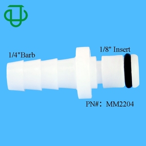 JU Acetal <span class=keywords><strong>1</strong></span>/<span class=keywords><strong>8</strong></span> скорость потока мягкая резиновая штуцер для шланга прямая сквозь БЫСТРОРАЗЪЕМНАЯ муфта фитинги - Product Image 5