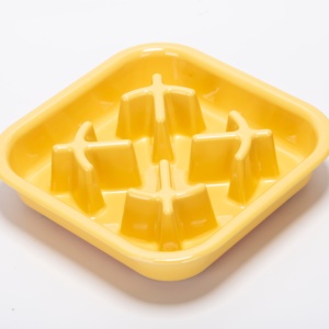 Premium Pet Bowl <b>Ceramic</b> Double Bowl with Anti Slip Rubber <b>Ring</b> Cat Dog Food Water Bowl Gift Wholesale - Product Image 2
