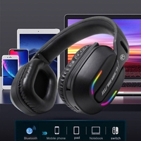 Casque de jeu sans fil à réduction de bruit le plus vendu avec microphone Casque de jeu Casque