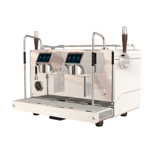 <span class=keywords><strong>Machine</strong></span> à <span class=keywords><strong>expresso</strong></span> commerciale à tête de groupe E61 : Trois chaudières, écran tactile 4,3 pouces, double groupe, <span class=keywords><strong>prix</strong></span> usine OEM/ODM. - Product Image 1