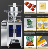 Machine de remplissage haute vitesse pour sachets de sauce au fromage liquide à fermeture sur quatre côtés