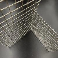 Grillage soudé en acier inoxydable 314 (3 mailles) - Tissu métallique à maille plate avec services de pliage et de soudage