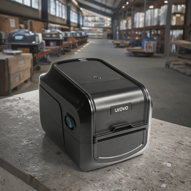 D8120 Thermal Transfer Printer 203dpi Barcode Label USB Interface Thermal Sticker Printer