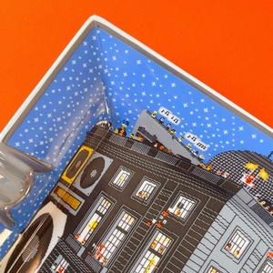 Cendrier de bureau carré en céramique, style américain moderne et simple, avec plateau à cigares, portable, écologique, accessoire de maison personnalisable - Product Image 4