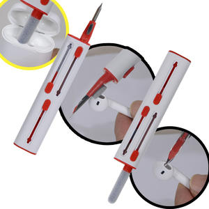 Lápiz de Limpieza para Auriculares Bluetooth, para Airpods Pro 2, Kit de Limpieza de Doble Cabezal para Estuche de Auriculares, Cepillo de Limpieza para Xiaomi Airdots 3, Lenovo - Product Image 2