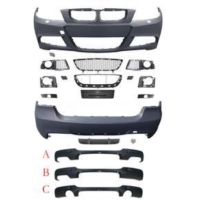 Kit carrosserie M Sport modifié, style M-Tech, pour Série 3 E90 LCI 350i <span class=keywords><strong>2005</strong></span> 2006 2007 2008 2009 2010 2011 2012 - Product Image 1