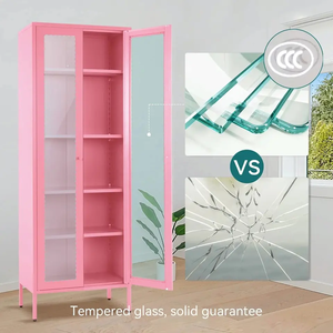 Libreria minimalista di alta qualità alla moda libreria rosa per ragazze in stile europeo e americano decorazione per soggiorno mobili moderni - Product Image 5