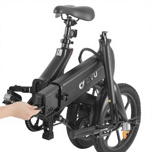 จักรยานไฟฟ้าพับได้ 350W 36V 14 นิ้ว โครงแมกนีเซียมอัลลอยด์ จักรยานเมืองขนาดเล็กพกพาสะดวก พร้อมแบตเตอรี่ในตัว - Product Image 2