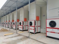 Équipement de séchage multifonctionnel à pompe à chaleur air-eau en acier inoxydable de grande capacité, avec une productivité élevée et des fonctions d'économie d'énergie