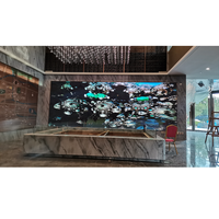 Écran LED TOPvision 2x2, 2x4, 2x8, 3x2, 3m² – Mur vidéo 8K, panneau dynamique intérieur sans cadre, écran géant Full HD