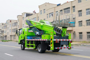 Camión grúa Isuzu de 30 m con plataforma elevadora hidráulica 4x4, el más vendido, para reparación de alumbrado público - Product Image 5