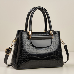Bolsos de Mano de Cuero PU Elegantes para Mujer, Bolsos de Hombro Veganos Personalizados, de Lujo, para Primavera, Verano, Otoño e Invierno, OEM/ODM - Product Image 1