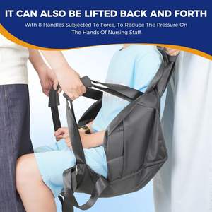 Cinturón <span class=keywords><strong>de</strong></span> Transferencia para <span class=keywords><strong>Silla</strong></span> <span class=keywords><strong>de</strong></span> <span class=keywords><strong>Ruedas</strong></span> a <span class=keywords><strong>Cama</strong></span>, para el Traslado <span class=keywords><strong>de</strong></span> Personas Mayores y con Discapacidad - Product Image 4