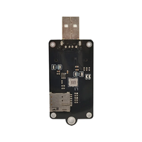 Placa Adaptadora Q M.2 a USB 2.0 con Protocolo MQTT para Módulos B-key de 42x30mm, Placa de Desarrollo Inalámbrica M2M IoT