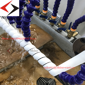 Tỏa sáng phía Đông PP PE PA xoắn ốc bảo vệ Bìa đùn dòng xoắn ốc quanh co công nghệ dây thủy lực Ống Tay Áo Máy làm - Product Image 3