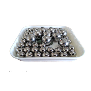 Sfere in Acciaio Inossidabile AISI 316 Marca Decok, <span class=keywords><strong>G100</strong></span> 3mm-6mm, 10000 Pezzi/Confezione, Superficie Lucidata Anticorrosione, Tolleranza di Precisione - Product Image 1