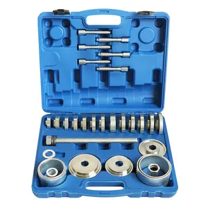 30 Piece Front Wheel Bearing Removal Installation Tools Puller Set Replacement Automotive Mechanics Tool Kit