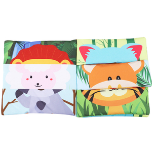 Baby <strong>Developing</strong> Intelligence Animal Number Cognition <strong>Cloth</strong> <strong>Books</strong> Colorful Baby <strong>Early</strong> Education <strong>Cloth</strong> <strong>Books</strong> 0-3 Years - Product Image 5