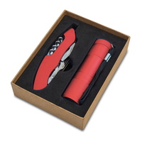 Couteau multifonction 11-en-1 pliable en acier inoxydable avec lame de scie, lime, tournevis, lampe torche 9 LED, en alliage d'aluminium pour le bricolage