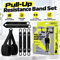 Ensemble d'entraînement complet : Tubes de résistance robustes avec sangles de jambe et sangle de suspension réglable pour un entraînement complet du corps à domicile