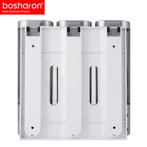 <span class=keywords><strong>Dispensador</strong></span> de <span class=keywords><strong>Gel</strong></span> Montado en Pared Dispensadores Manuales de Champú <span class=keywords><strong>y</strong></span> Jabón para Ducha Plástico ABS para Hotel <span class=keywords><strong>Dispensador</strong></span> de Jabón para Baño Cromado Accesorios de Baño - Product Image 6