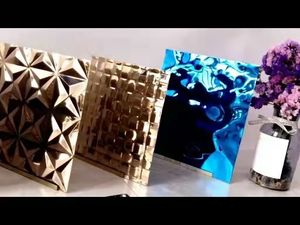 ผลิตภัณฑ์โ<span class=keywords><strong>ล</strong></span>หะจีนวัสดุสแตนเลสแผ่นลายนูนสำหรับตกแต่งผนังแ<span class=keywords><strong>ล</strong></span>ะตู้ - Product Image 5