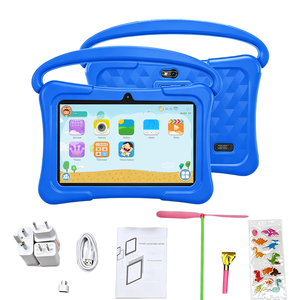 Hot-Selling <b>7</b> <b>Inch</b> Kids <b>Android</b> 15 4+64GB Educational School Learning <b>Tablet</b> Wi-Fi OEM Anti-Drop Protective Case For - Product Image 3