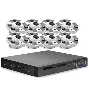 XMEYE ระบบกล้องวงจรปิดแบบพาโนรามา8CH 8MP 5MP 4MP, peye ชุด IP 5MP4CH POE - Product Image 1