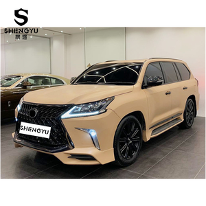 Actualización al Modelo <span class=keywords><strong>2020</strong></span>, Kit de Carrocería de Antiguo a Nuevo a Buen <span class=keywords><strong>Precio</strong></span>, Incluye Parachoques Delantero y Trasero, Faros Delanteros para <span class=keywords><strong>Lexus</strong></span> Lx570 2008-2015 - Product Image 5