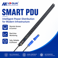 PDU intelligent pour rack, norme américaine NEMA, homologué UL, pour le minage, avec surveillance en temps réel, unité de distribution d'alimentation