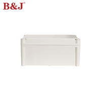 B & J 280*190*130 boîtier en plastique avec couvercle gris boîtier électronique en plastique boîtier électrique