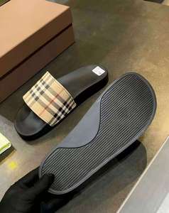 2026 Ciabatte di Design Personalizzabili con LOGO, di Tendenza, di Alta Qualità, <span class=keywords><strong>da</strong></span> <span class=keywords><strong>Spiaggia</strong></span>, <span class=keywords><strong>Scarpe</strong></span> Casual <span class=keywords><strong>da</strong></span> Passeggio a Quadri <span class=keywords><strong>da</strong></span> <span class=keywords><strong>Uomo</strong></span> e Donna - Product Image 4