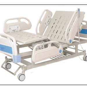 Качественная электрическая ручная медицинская кровать, сертифицированная медицинская мебель, металлическая носилка, кровать для домашнего ухода, больничная койка - Product Image 1