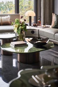 El <span class=keywords><strong>mago</strong></span> de Oz, losa de mármol pulido verde Natural, mesa de escritorio para sala de estar, Banco de cocina, encimera, tocador de baño - Product Image 2