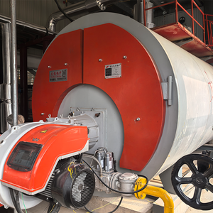 Taiguo 2 Ton Food Grade Industriële Stoomketel China 'S Automatische Horizontale Brandbuis Gas/Dieselbrander Lage Druk - Product Image 1